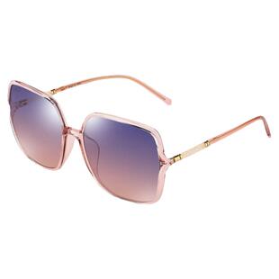 专柜正品花雨伞太阳镜潮流超轻透明方框女防紫外线遮阳墨镜 11762