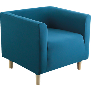 弹力通用方形单人沙发套罩笠全包万能独立小个座酒店办公室商务垫