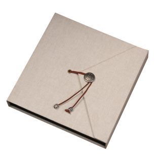 diy手工相册影集粘贴式宝宝成长情侣纪念本简约布面文艺创意礼物