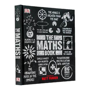 DK人类的思想百科丛书 数学百科 The Maths Book: Big Ideas Simply Explained 英文原版 图解科普数学发展历史人工智能