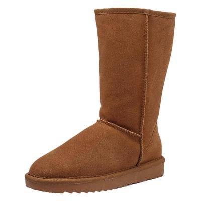 真皮高筒防滑雪地靴女5815长筒靴