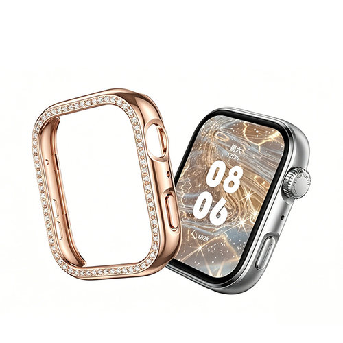 适用于华为fit4保护壳表带Watch FIT4Pro满天星璀璨镶钻时尚女款保护套运动智能手环fit3创意高级感防摔配件4