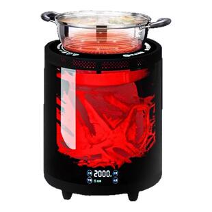 骆驼电取暖器烤壁炉3D语音仿真火焰暖气器神家用全屋节能围炉煮茶