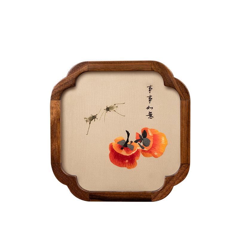 千丝画中国风刺绣小摆件纪念礼品