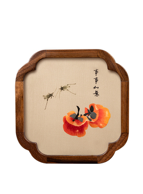千丝画中国风刺绣小摆件纪念礼品