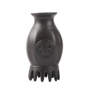 砭石头疗艾灸罐头部疏通经络刮痧罐头疗梳随身灸温灸仪按摩神器