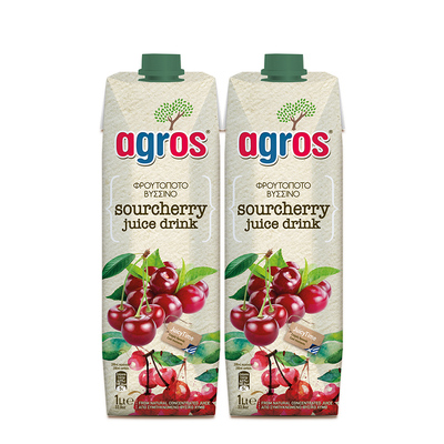 希腊莱果仕agros石榴汁1L*2瓶