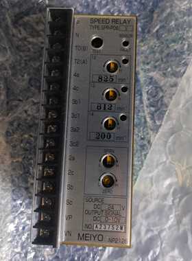 配件MEIYO明阳速度继电器 SPR-P06V议价