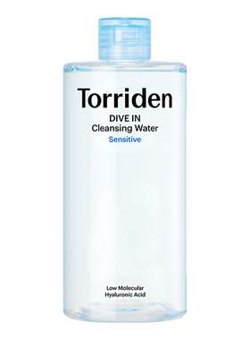 torriden桃瑞丹玻尿酸卸妆水400ml敏感肌低刺激卸妆水清爽卸妆