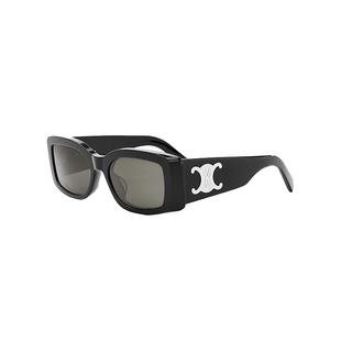 【自营】CELINE赛琳墨镜女长方形凯旋门太阳镜配手机包 CL40282U