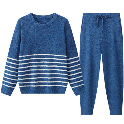 男童半边绒睡衣家居服男款居家服