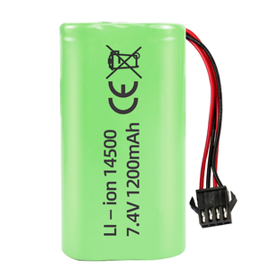 大容量7.4V充电锂电池14500遥控车玩具枪18650挖掘机坦克电池组