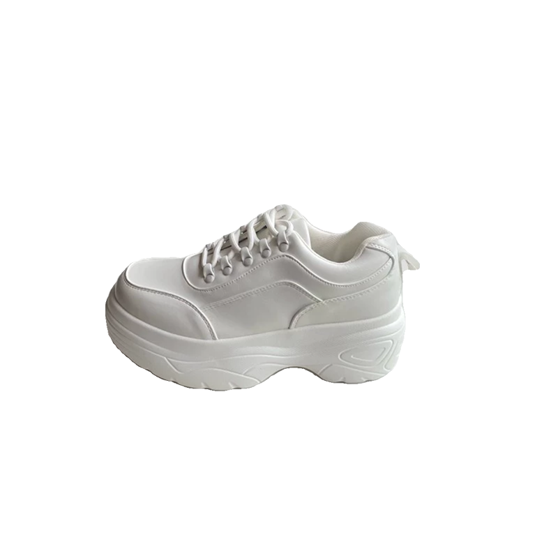 koi footwear女士时尚运动休闲百搭增高白色松糕底厚底鞋女鞋