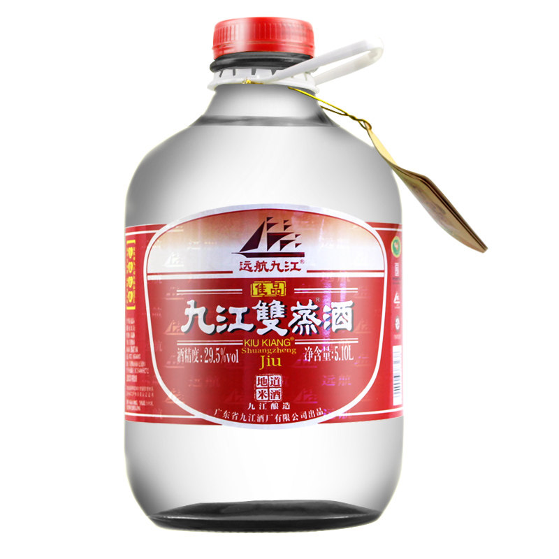 广东米酒九江双蒸米酒 远航九江双蒸酒29.5十斤装5L果酒浸泡酒53