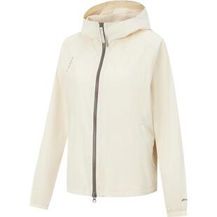 [李宁专场]李宁外套女秋季新款跑步户外冲锋风衣防风软壳休闲运动