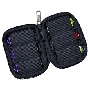 优质潜水料防摔银行用u顿收纳包迷你10卡位u盘随身便携收纳保护套