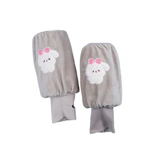 新款袖套女款手套套袖二合一防脏防污秋冬羽绒服加长护袖耐磨袖头