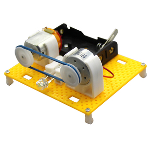 自制发电机科技小制作能量转换小学生手工diy发电机制作实验模型