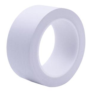 强力白色胶带地胶无尘地板划线标识布置警示胶带羽毛球场地胶带防水耐磨画线PVC无痕装饰彩色胶带加宽白胶布