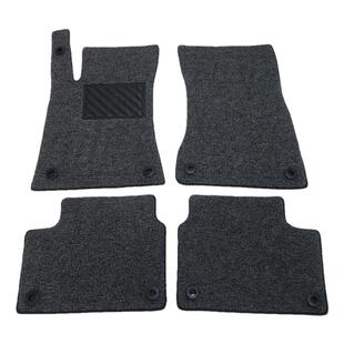 汽车丝圈司机位主驾驶室上层脚垫子后排二层附垫包边地毯防脏防水