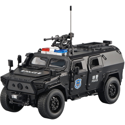 118东风猛士特警装甲车玩具模型