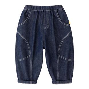 【软牛仔】儿童牛仔裤春款宝宝休闲裤春秋男童长裤中大童裤子春装