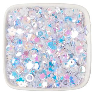 金光亮片闪粉形状混合装饰贴片手工diy材料脸妆亮片滴胶流麻填充