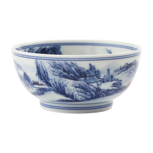 景德镇官方陶瓷手绘青花釉里红瓷茶杯主人杯高端各个专用功夫茶具