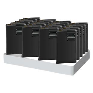 40支耐用2025新款高档磨砂金属防风打火机充气一次性定制订做印字