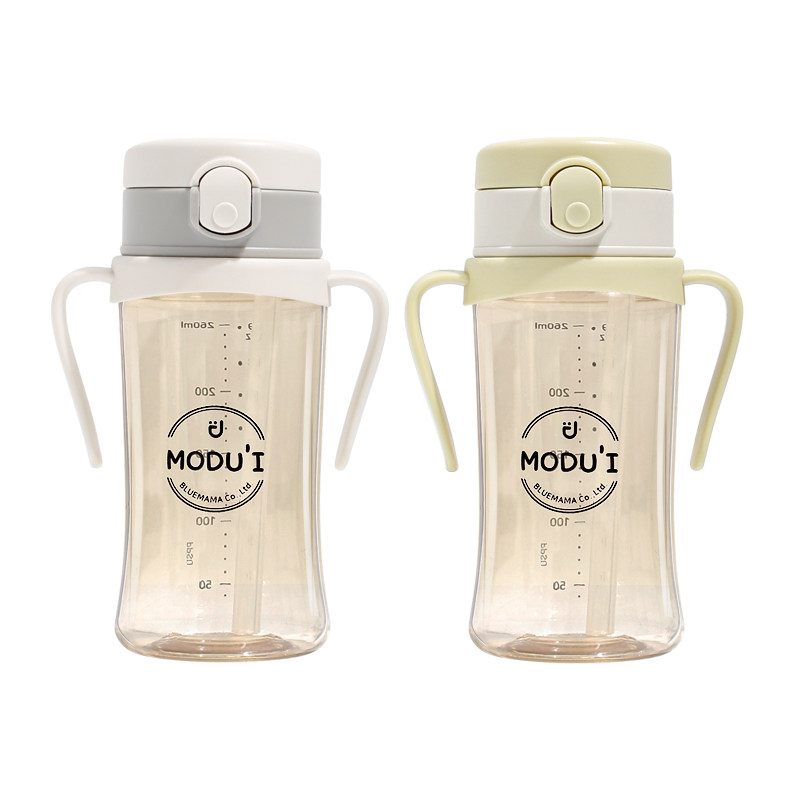 正品】modui奶瓶ppsu吸管杯