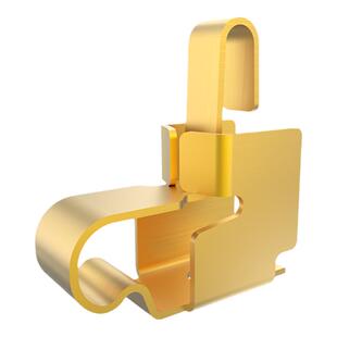 0.9-4.3mm高触点连接器端子镀金不锈钢电池蓝牙定制射频天线弹片