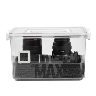 相机防潮箱干燥箱镜头密封箱佳能防潮盒干燥剂微单防潮柜防霉便携相机包防潮袋防尘箱专用收纳保护盒保温箱