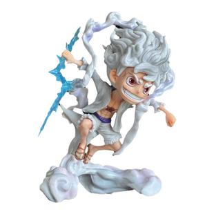 海贼王SD尼卡路飞手办五档果实觉醒太阳神带底座动漫公仔摆件模型