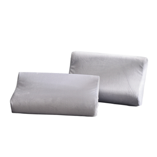 乳胶枕枕套加厚保暖绒波浪型 大人枕头套柔软记忆枕套可定制35x60