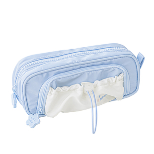 RosyPosy柔设笔袋文具盒女孩初中生高中生大容量高颜值多巴胺铅