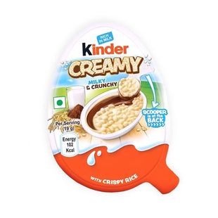 进口kinder健达奶油米脆休闲儿童零食建达奇趣蛋脆香米牛奶巧克力