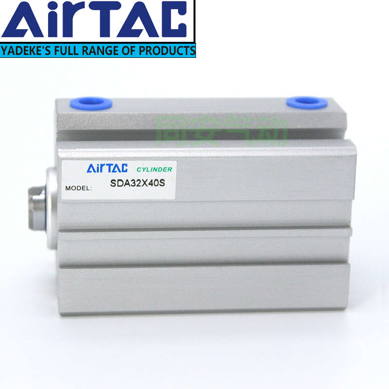 亚德客AIRTAC薄型小气缸SDA16X5X10X15X20X25X30X40X50X60SB原装