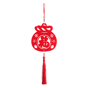 进宅大吉小挂件装饰马年盆栽福字挂饰盆景绿植入户氛围乔迁布置