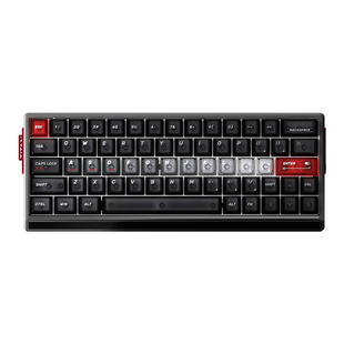 泰坦国度天际线黑色键帽76键PC雾透光迈从ev63wooting小配列键盘