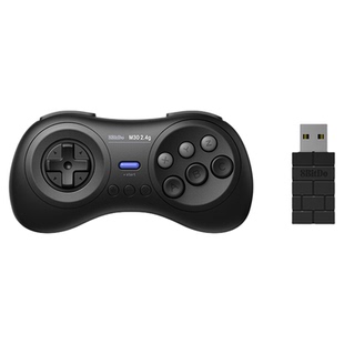 八位堂M30 MD mini版2.4G无线手柄NS Switch世嘉迷你SEGA游戏机用