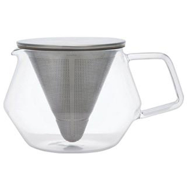 KINTO日本进口玻璃茶壶不锈钢