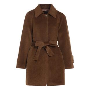 3期免息-乔万尼羊驼毛大衣外套女秋冬商场同款高级感ET4A841