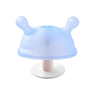 IKV婴儿宝宝蘑菇磨牙棒牙胶+小丸子+甜甜圈过渡三件套