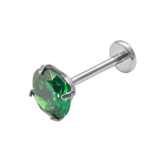 医用材质植入级F136钛合金耳钉气质款养耳洞精致耳饰女0.8mm插针