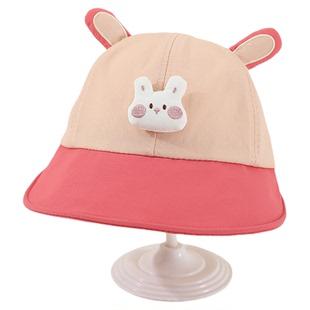 婴儿帽子春秋速干薄款大帽檐遮阳防晒男女童鸭舌帽宝宝夏季棒球帽
