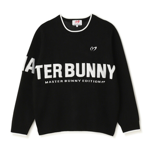 Master Bunny Edition高尔夫服装MBE男士春秋保暖圆领针织毛衣