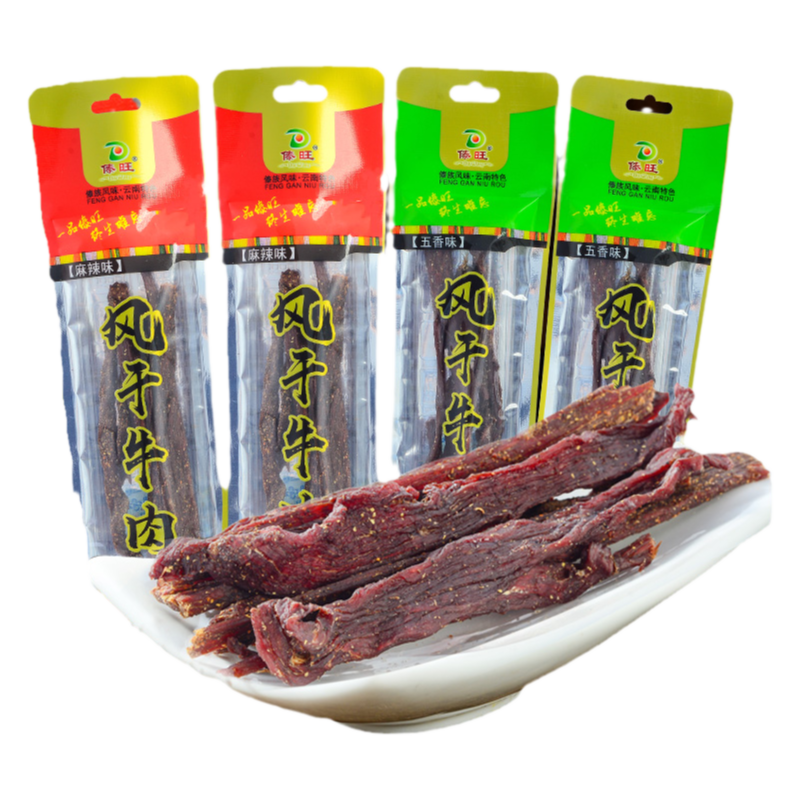 牛肉干傣味云南特产干巴