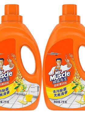 威猛先生瓷砖地面清洁剂2kg×2瓶