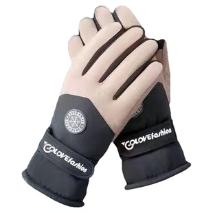 加厚骑行手套户外冬季棉手套保暖防寒手套防风防水加绒男女款手套