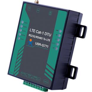 有人4g dtu模块cat1通信MQTT网关数据透传232/485无线lte隔离G771
